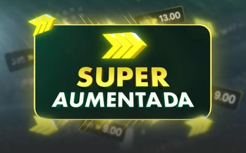 Aproveite as odds exclusivas e turbine seu palpite com a Super Aposta Aumentada na Bet365.